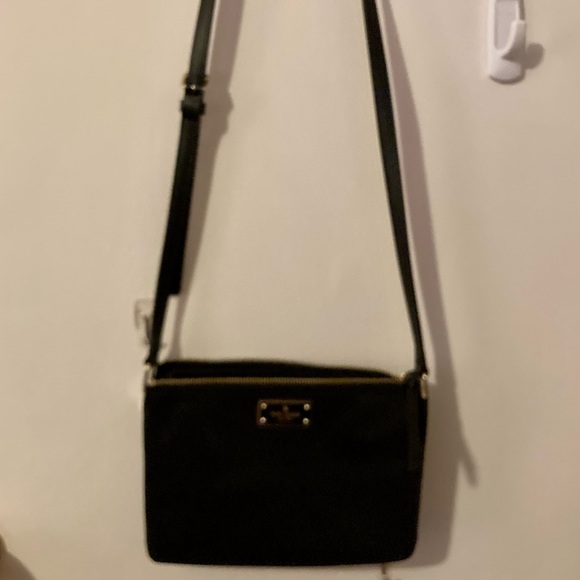 SOLD 🥳HPx2🥳 kate spade new york wilson road madelyne in black nylon - Picture 4 of 9